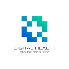 Obraz premium Medical Health and Pharmacy Logo Vector Design Template