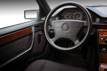 Fototapeta premium The interior of the car