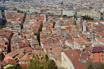 Nice,  Azure Coast, France on spring