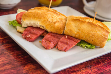 Desayuno restaurante