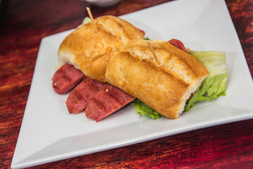 Desayuno restaurante