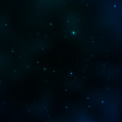 Vector illustration. Space background.