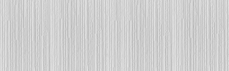 Panorama of Modern white stone wall with stripes texture and seamless background
