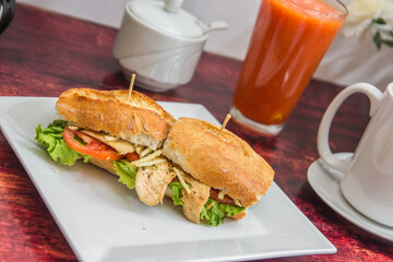 Desayuno restaurante