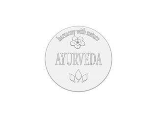 Vector Ayurveda illustration