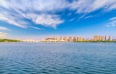 Li Lake bridge, Wuxi, Jiangsu Province, China