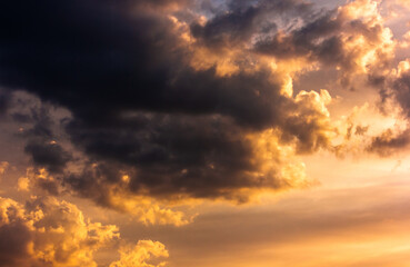 Sunset cloudscape