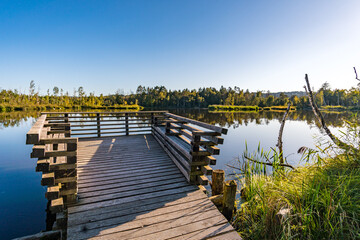 Nature reserve Pfrunger-Burgweiler-Ried in autumn