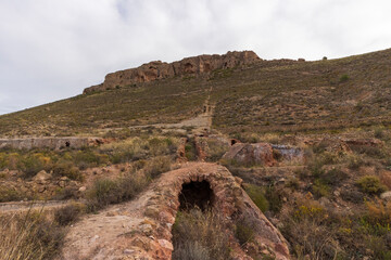 ruins of an old foundry near the town of Berja

