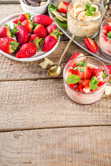 Set fruit overnight oatmeal