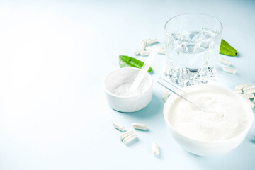 Three types of collagen