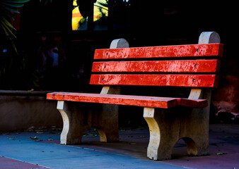 bench in the park