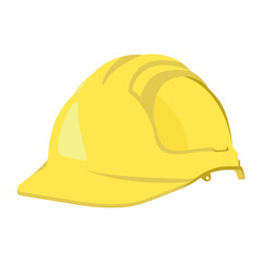 hard hats vector illustration in flat design, isolated stock vector