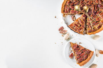 Homemade pecan pie