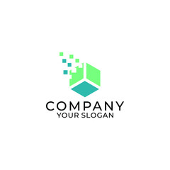 Tech logo. Technology logo. Work logo. Developer logo.