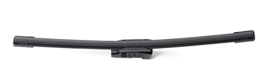 Windshield wipers for cars on a white background. Car part.
