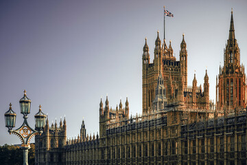 Fototapeta na wymiar Londons Houses of Parliament