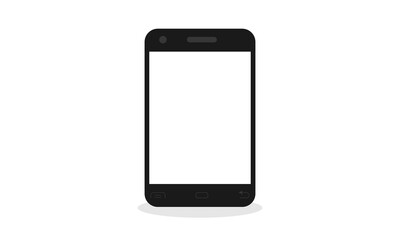 mobile phone vector design isolated on white background