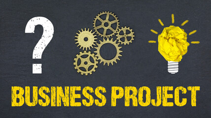 Obraz premium Business Project