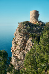 Fototapeta na wymiar The famous Torre del Verger in Mallorca. 