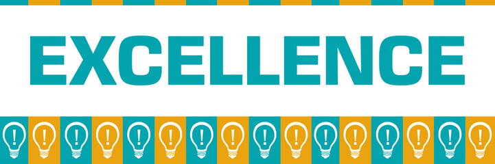 Excellence Turquoise Yellow Boxes Bulbs Horizontal 