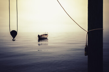 Fishing boats in morning mood