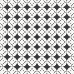 Vector pattern. Abstract stylish background with abstract star and flower or flora. pattern is on swatches panel