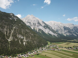 Fototapeta na wymiar Leutasch in Tirol