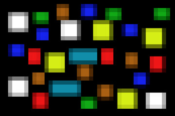 colorful squares background