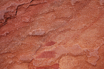 Red sandstone texture.