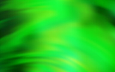 Light Green vector blurred shine abstract texture. An elegant bright illustration with gradient. Elegant background for a brand book.