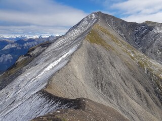 Premières neiges sur les Aravis