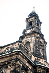 Fototapeta premium Traditional Cathedral building in Dresden, Germany