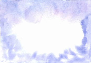 Purple watercolor abstract texture background