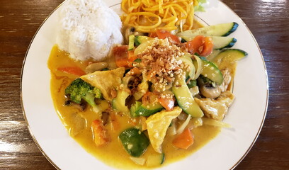 Vegane Mahlzeit