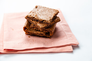 slice of chocolate cake