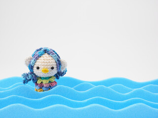 アマビエのあみぐるみ