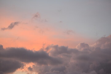 Obraz premium Clouds at Sunset