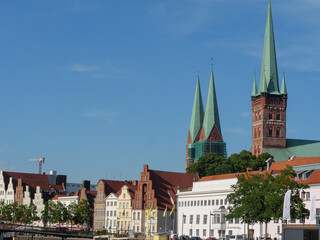 Die Hansestadt Lübeck an der Ostsee