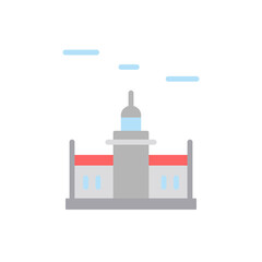 Monument, lighthouse icon. Simple color vector elements of pharos icons for ui and ux, website or mobile application