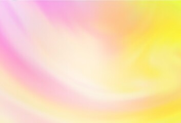 Obraz premium Light Pink, Yellow vector glossy abstract background. Colorful abstract illustration with gradient. Smart design for your work.