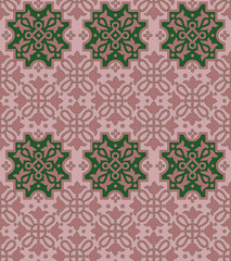 seamless damask pattern