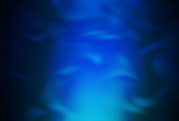 Dark BLUE vector blurred template. A completely new colored illustration in blur style. Background for designs.