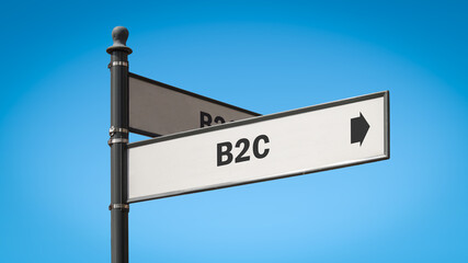 Street Sign to B2C
