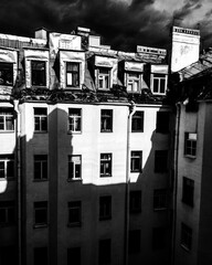 Saint Petersburg. View from the window