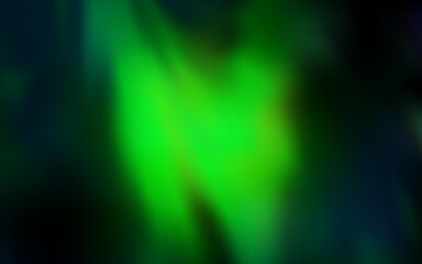 Dark Green vector blurred shine abstract texture. Modern abstract illustration with gradient. Elegant background for a brand book.