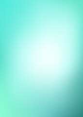 Abstract teal background. Blurred turquoise water with light backdrop. Vector illustration for your graphic design, banner, summer poster