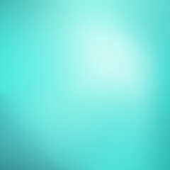 Abstract teal background. Blurred turquoise water with light backdrop. Vector illustration for your graphic design, banner, summer poster