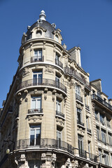 Fototapeta na wymiar Immobilier de luxe à Paris, France