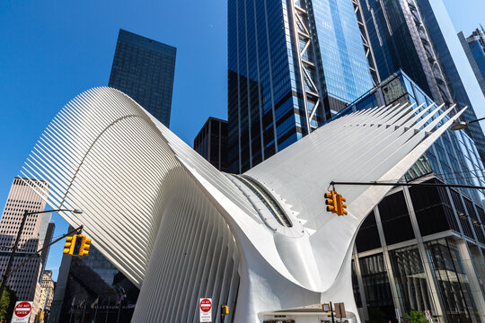 Oculus Transportation Hub In New York